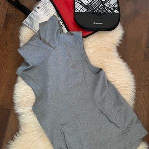 NWOT Lululemon Blissed Out Sleeveless Hoodie